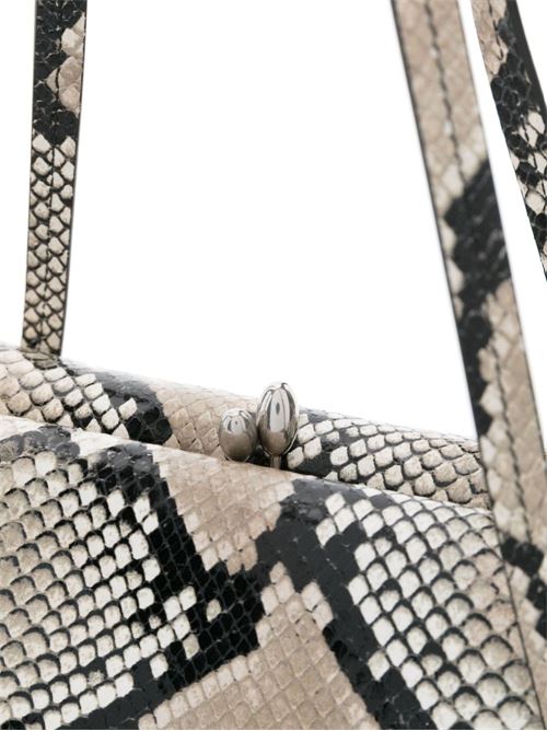 Snakeskin effect tote bag JIL SANDER | J08WD0078P6963242